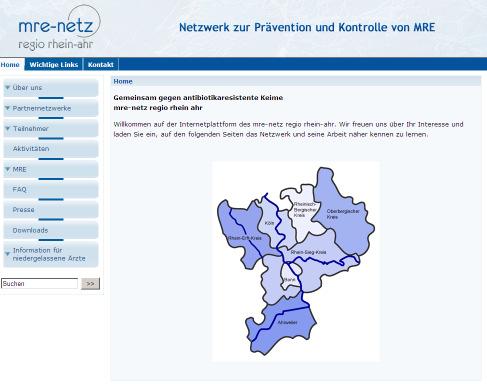 Aktivitäten Netzwerk-übergreifend Schnittstelle Hygiene-Institut Bonn (Netzwerk Nordwest und mre-netz regio rhein-ahr) Arbeitsgruppe