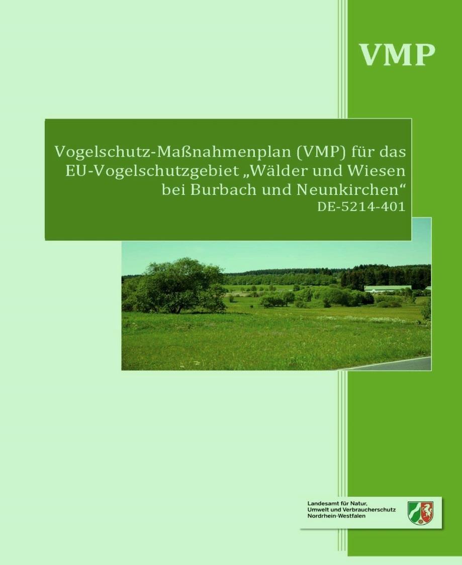 Vogelschutz-Maßnahmenpläne: Stand 2015 In Kraft: Unterer Niederrhein, Wälder und