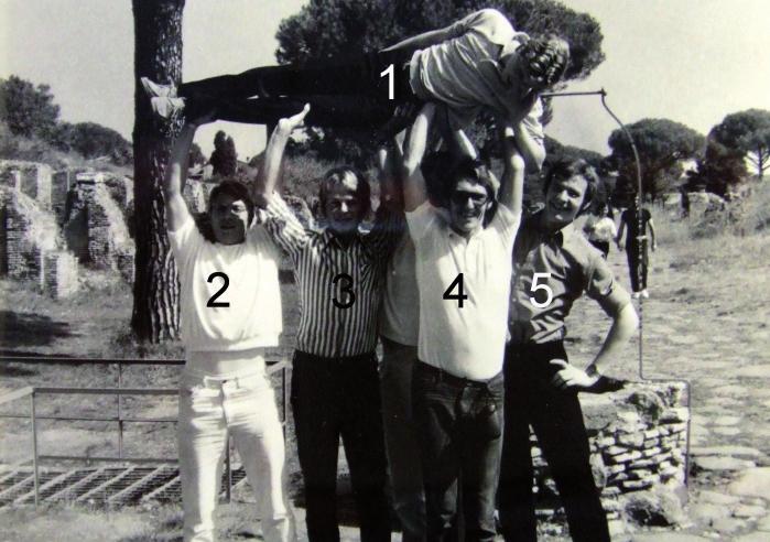 LfG nostalgisch Studienfahrt Rom, Herbst 1970 Unsere Parallelklasse eigentlich während aller