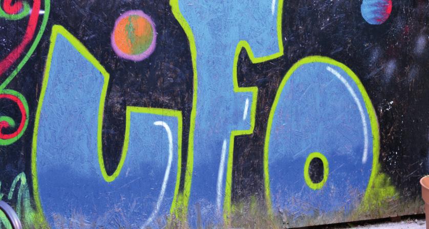 OÖ Ärzte Juli/August 2016 ÄRZTEPORTRAIT 33 Ritzberger: Graffiti im UFO Hallo, ich bin Dr. Michi, begrüßt Dr.