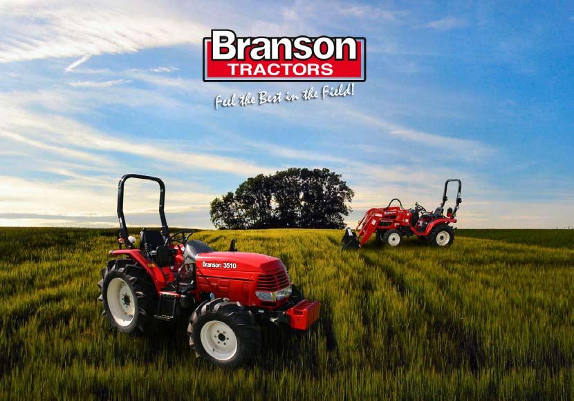 Ihr Branson-Fachhändler: Importeur: Traktoren Agrar-