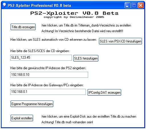 PS2-Xploiter 0.