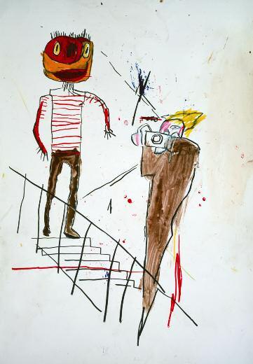 6 Jean-Michel Basquiat, P-Z, 1984, Privatsammlung, Courtesy