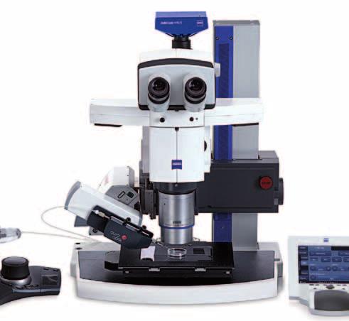 Bedienung Microsampling Microsampling Mit Microsampling manipulieren Sie schnell und sicher mikroskopische Objekte.