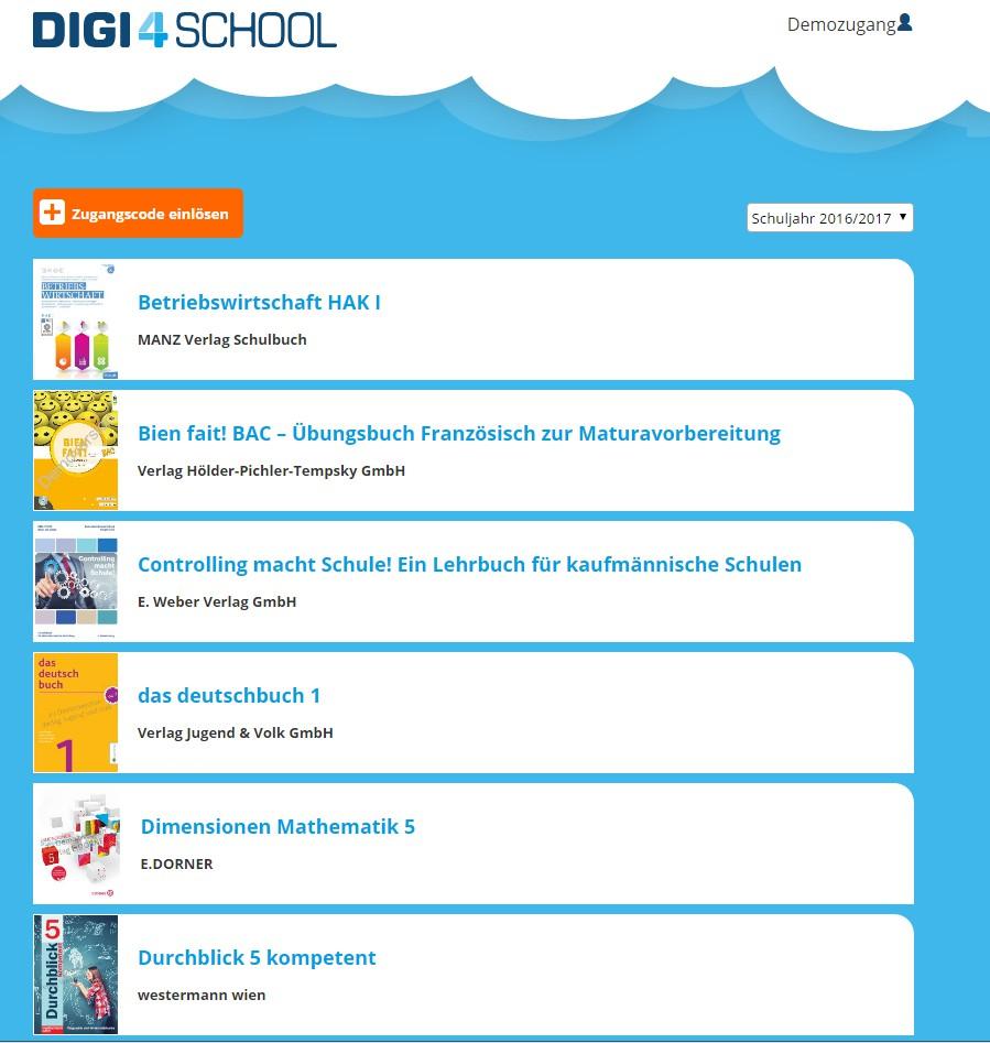 Digi4School 5/15 seit September 2016 für alle Oberstufenbücher (SEKII) über Schulbuchaktion mehr als 800