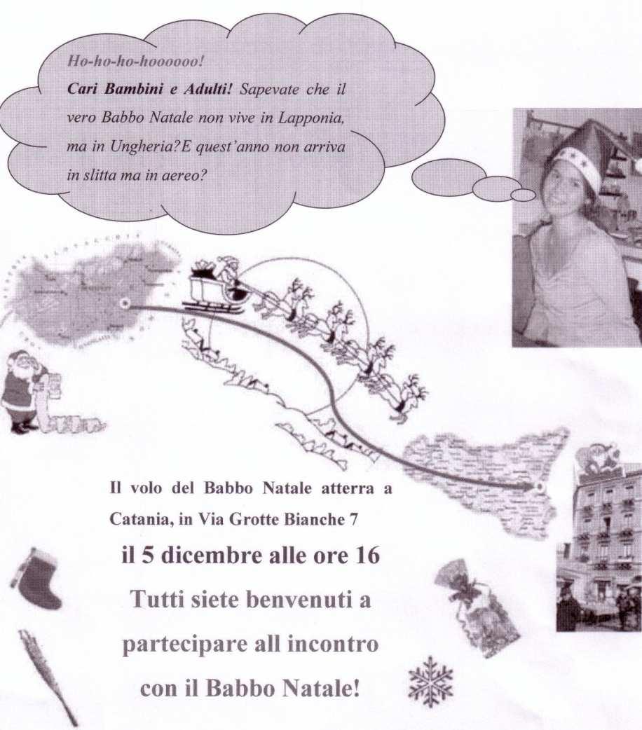 Wer kommt denn nun? Der ikolaus oder der Babbo atale? - Hoffentlich ganz viele Kinder mit Anhang In diesem Jahr wird bei der Nikolausfeier mehr Italienisch als Deutsch gesprochen.
