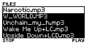 Bedienung der Player Ihr Homeline ist mit einem Music Player ausgestattet, der folgende Formate wiedergeben kann: WAV, mp3 und Midifiles.