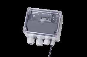 Anzeige der Parameter Direkter Anschluss des Heizbandes möglich RAYSTAT-CONTROL-10 828810-000 506665 Thermostat
