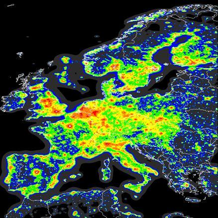 Stadtbeleuchtung 65 Mio. Lichtpunkte in Europa Hoher Anteil in Schweden, Belgien, Niederlande, Italien 9,1 Mio.