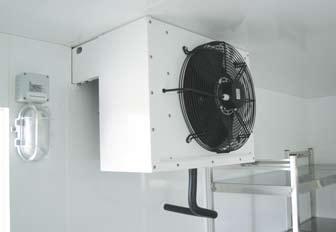 Mit elektronischer Regelung. Kälteleistung für Kühl- und Tiefkühlzellen von 900 bis 2765 W. Luft- oder wassergekühlte Ausführung.