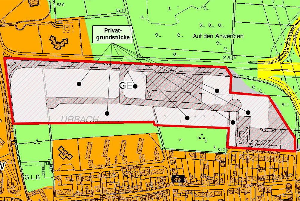 Alternativenprüfung 6. Landwirtschaftlich genutzte Fläche Antoniusstraße in Köln-Urbach Flächengröße: ca.