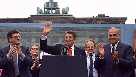 Mr. Gorbachev, tear down this wall!