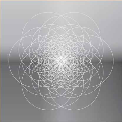 Multidimensionale Kreise 13 Ebenen der sieben innersten