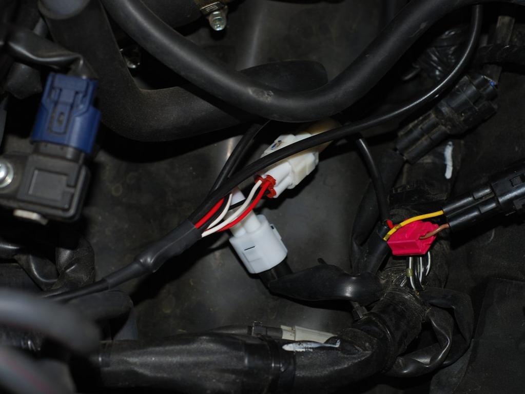 Plug GPX connectors in-line with the speed sensor