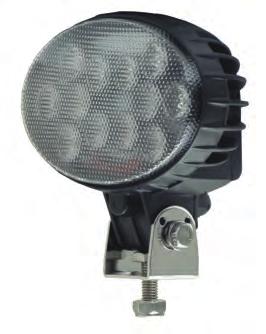 ohne Fuß) LED-Scheinwerfer Lumen: 1380 Volt: 12/24 Leistung: 6 x 3W Material: luminium reite: 110 Höhe: 60 (bmessung