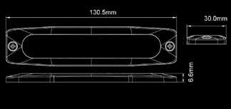 12/24V 68 Open end 200 mm 102 mm 111 x 6,6 x 30 mm 4 x LD 23 2 098 286 412