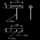 1 098 286 346 9-36V 67 Open end 170 mm 99 mm 110 x 43 x 37