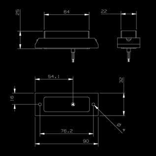 WARNLUCHTN Warnleuchten LD MC 95/94 C Pos. 1 - mit Licht an Pos. 2 - mit Licht an Pos. 3 - mit Licht an Pos.