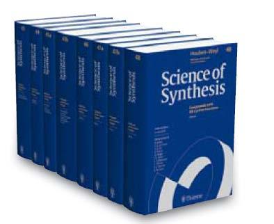 Science of Synthesis Houben Weyl (> 1909): 160 Volumes
