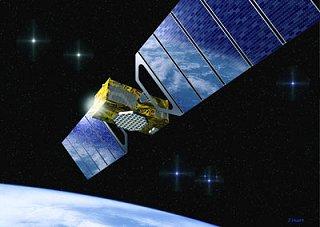 So soll ein zukünftiger Galileosatellit aussehen 4.4.1. SATELLITEN Das System wird aus insgesamt 30 Satelliten (27+3 Reserve) bestehen, die in einer Umlaufbahn auf 24'000 km kreisen.