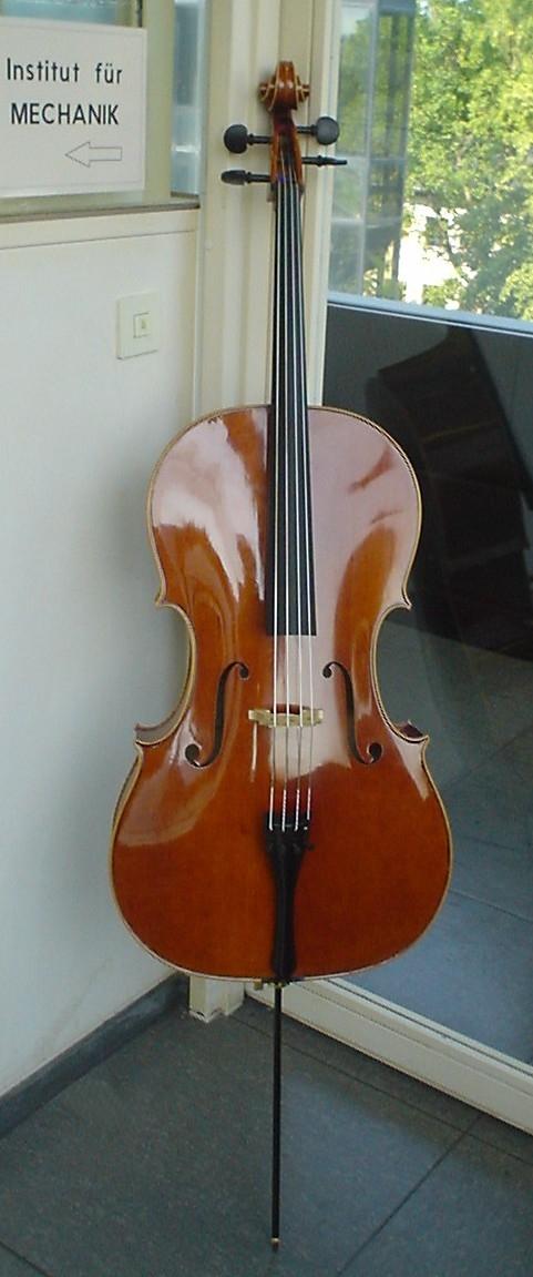 1. EINLEITUNG Gegenstand des vorliegenden Bandes der Beiträge ist das Violoncello (siehe Abb. 1.1), im Folgenden kurz als Cello bezeichnet.