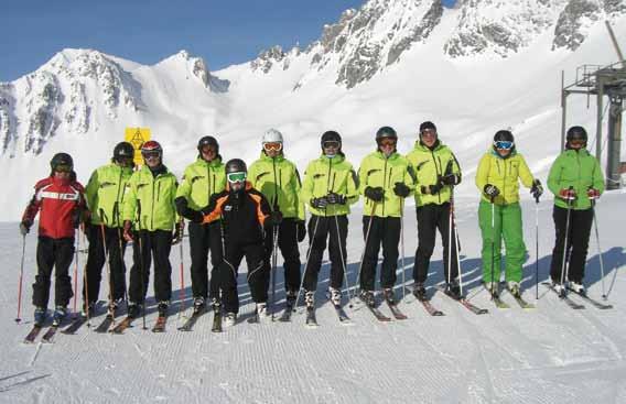 Mastergruppe 2011-12 Auch heuer trainierten die Tschermser Skifahrer wieder eifrig in der Mastergruppe, die über die Saison 6 Einheiten absolvierte.