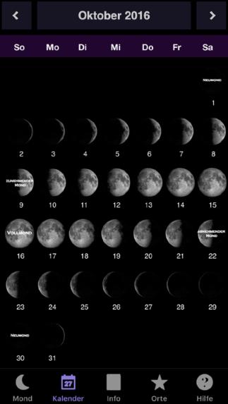 Monatsthema Mond Diesen Monat haben wir 2 mal Neumond Am 01.10 und am 30.10.2016 Anlass genug, uns diesen Monat mit dem Mond näher auseinanderzusetzen.