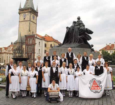 Trachten- und Volkstanzgruppe Hausach-Einbach e.v. Vier Tage war die Trachten- und Volkstanzgruppe in Prag beim größten europäischen Festival für Amateur-Folkloregruppen.
