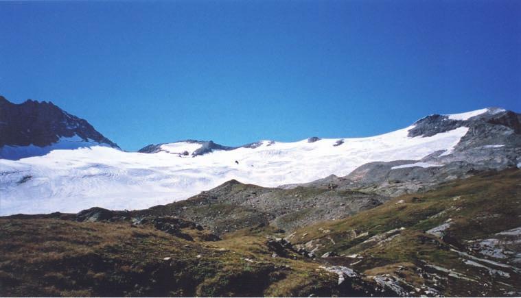 Tour E Übergang über das Frosnitztörl 3114 m zum Defreggerhaus 2962 m mit Option auf Weissspitze 3300 m Klassifizierung: hochalpiner Steig Gletscher, 3-4 Stunden Ohne Seil am Gletscher kann
