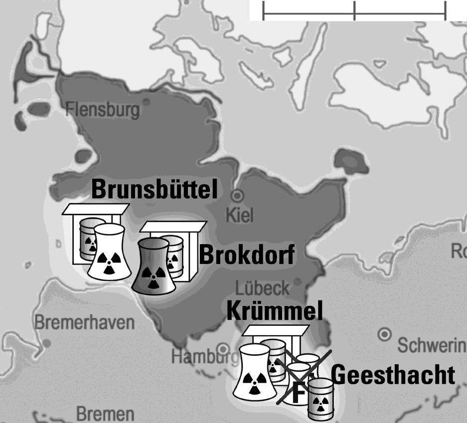 Erfahrungen: Schleswig-Holstein Besonderheiten: Brunsbüttel-Urteil Rost-Fässer