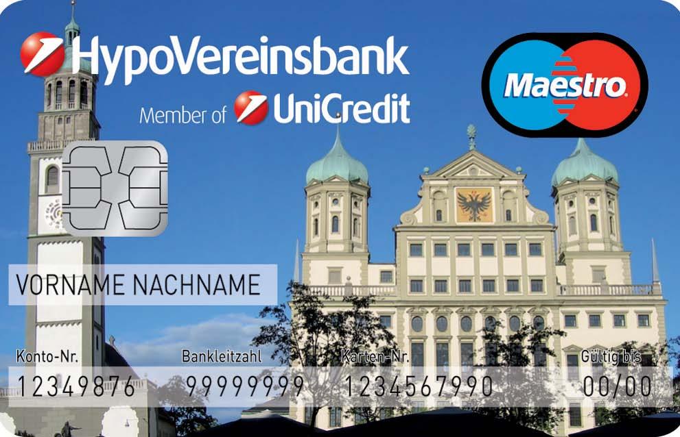 Geschichte der HypoVereinsbank Augsburg 13 Von der Bayerischen Hypo- und Vereinsbank zur UniCredit Bank in Augsburg 1998 entstand durch die Fusion der Bayerischen Vereinsbank mit der Bayerischen