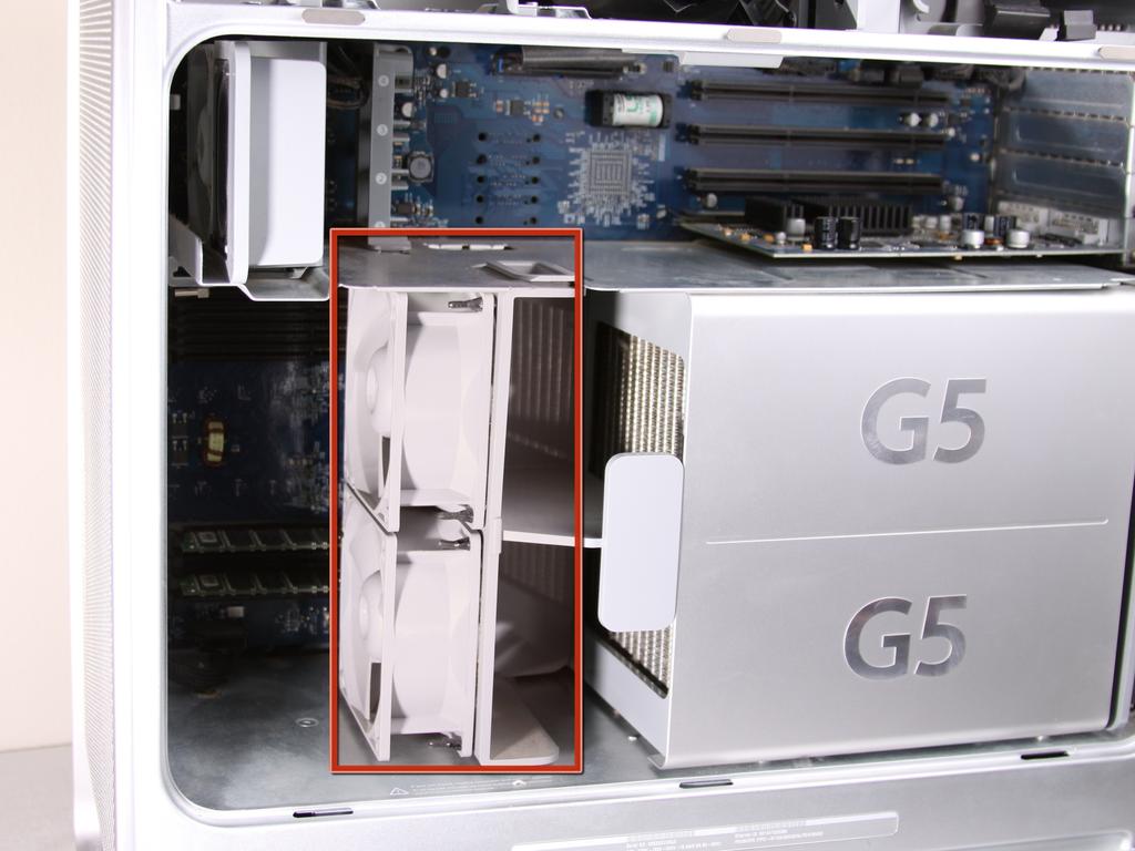 Power Mac G5 Power Supply Ersatz Schritt 5 Vordere