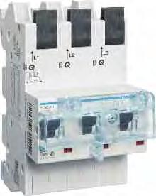 SLS-Schalter QuickConnect für Sammelschienenmontage, Cs-Charakteristik - für 40 mm Sammelschienen Systeme 5/10 x 12 mm Cu nach nach DIN 43870 T.