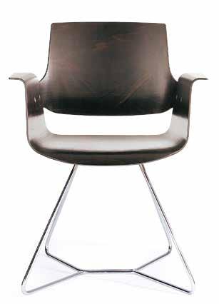 Marchand Sessel 4060/4064 Marchand Sessel 4080/4084 Die verschiedenen Stuhl-Ausführungen des Designers Christophe Marchand überzeugen hinsichtlich Eleganz und Leichtigkeit.