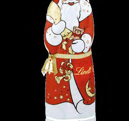 Oder Sie verwenden keine unserer Vorlagen und gestalten Ihr Werbemittel komplett individuell. 1 Stück (ca. 70 g) Weihnachtsmann von Lindt & Sprüngli mit echtem Glöckchen.