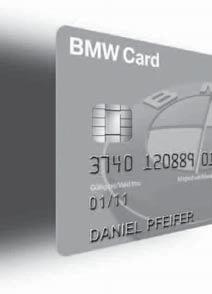 BMW Card. Herzlich willkommen bei der BMW Card von American Express. Welcher BMW Card Typ sind Sie, welche ist Ihre Karte für die Freude am Leben?