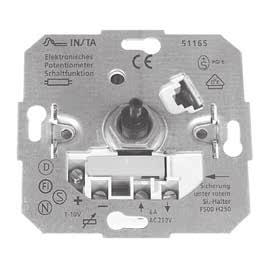 Elektronisches Potentiometer 1 10 V Art.-Nr. 5 1165 010 Schaltfunktion Art.-Nr. 5 1165 015 Tastfunktion instalight Control Dimmer Nicht immer wird die LED direkt auf der Baugruppe gesteuert.