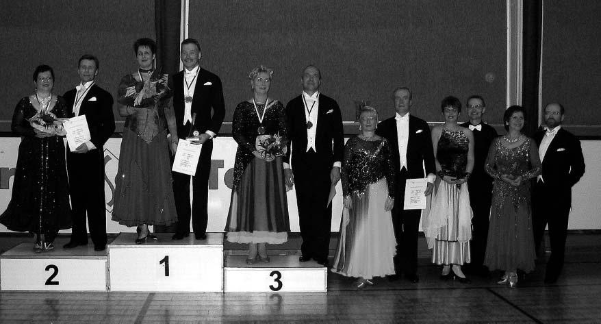 Meisterschaften Tolles Team Gemeinsame Landesmeisterschaften Senioren II D, C, B Niedersachsen-Bremen WRDorothy Schlüter (TC Grönegau Melle), Andreas Retzlaff (TSA Schwarz-Weiß im TKW Nienburg),
