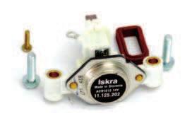 35909 24,60 D Einbauregler für Drehstrom-Generatoren (Iskra) Regler für Iskra-Generatoren A Volt B Nr.: Sparex Preis 56mm 14 S.