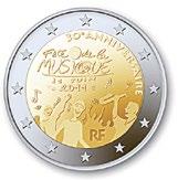 2-Euro-Umlauf-Gedenkmünzen 2 Euro: 30 Jahre Musikfest