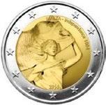 000 2 Euro: Unabhängigkeit Maltas im Jahr 1964 Ausgabedatum: