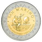 2-Euro-Umlauf-Gedenkmünzen 2 Euro: Internationales