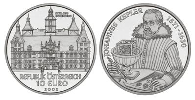 September 2016 Silbermünzen zu 10 Euro Schlösser