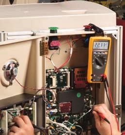 der Serie Fluke 170 Messgeräte, mit denen Instandhaltungstechniker die meisten Probleme in Elektrik und HLK-Anlagen finden können Die Echteffektiv-Multimeter Fluke 170 sind bedienungsfreundlich und