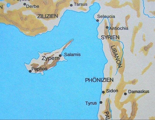 2 Kyrene, Stadt nahe der Mittelmeerküste in Libyen, 800 km östl. des heutigen Tripolis. Manaen (Tröster) Dass er mit Herodes Antipas (regierte von 4 v. bis 39 n. Chr.