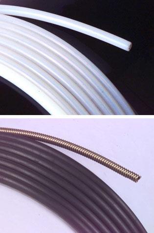 Titanium MIG special arrangements Teflon innerliner top wire