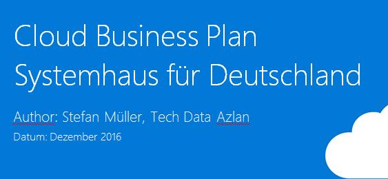 Hilfreich: Cloud Business Planungs-Template