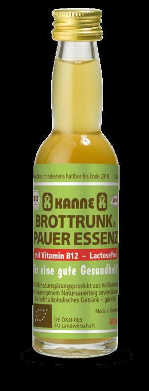 Original Kanne Bio Brolacta Ein nicht alkoholisches Getränk, gärtrüb, nicht pasteurisiert und natürlich vegan. Wir empfehlen 3 x 100 ml täglich.