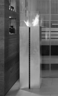283,60 Skulptur Tuto black Designobjekt mit faszinierendem Feuer- und Lichtspiel.