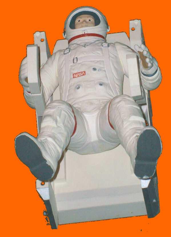 Astronauten haben drei verschiedene Raumanzüge: - für den Start - für Arbeiten im Raumschiff Gewicht auf Erde: ca.